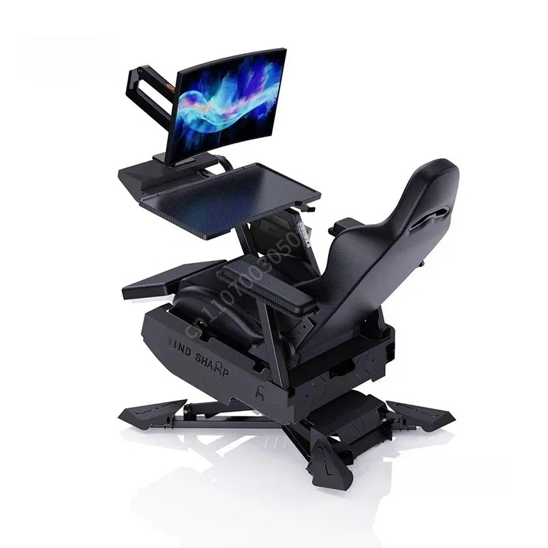 Monitor Stand - Kokpit do gier z regulowanym oparciem,