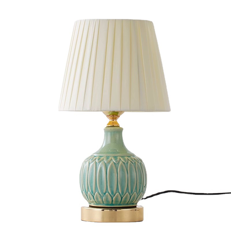 Desk Lamp - Dotykowa amerykańska ceramiczna lampka biurkowa do