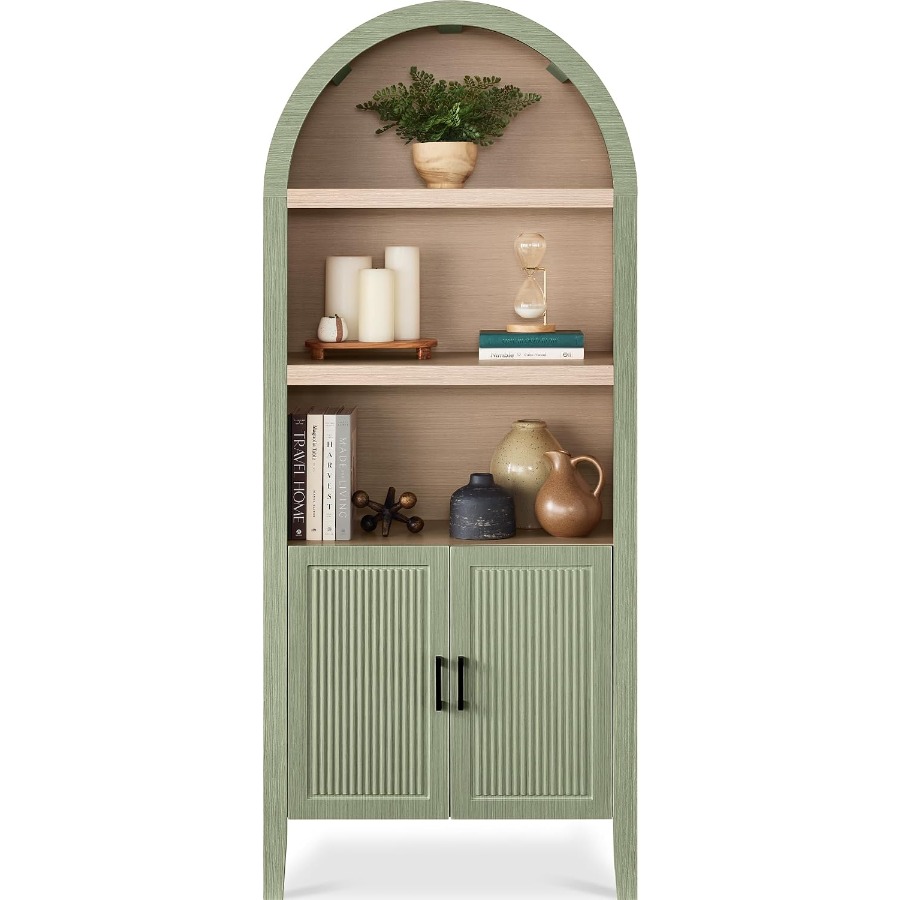 Bookshelf - Wysoka, łukowata szafka do spiżarni o