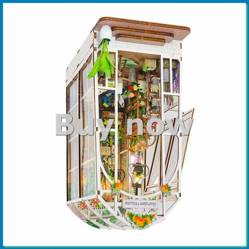 Bookshelf - Zestaw do samodzielnego wykonania miniaturowego domku