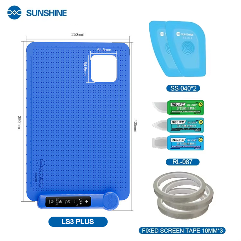 Partition Screen Divider - SUNSHINE LS3 PLUS Podgrzewana Platforma do