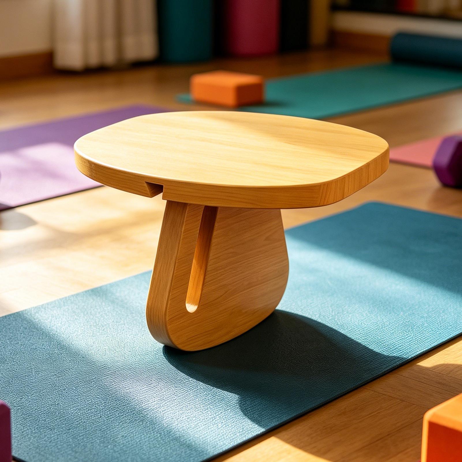 Stołek do modlitwy, drewniana  – Office Stool recenzja i cena