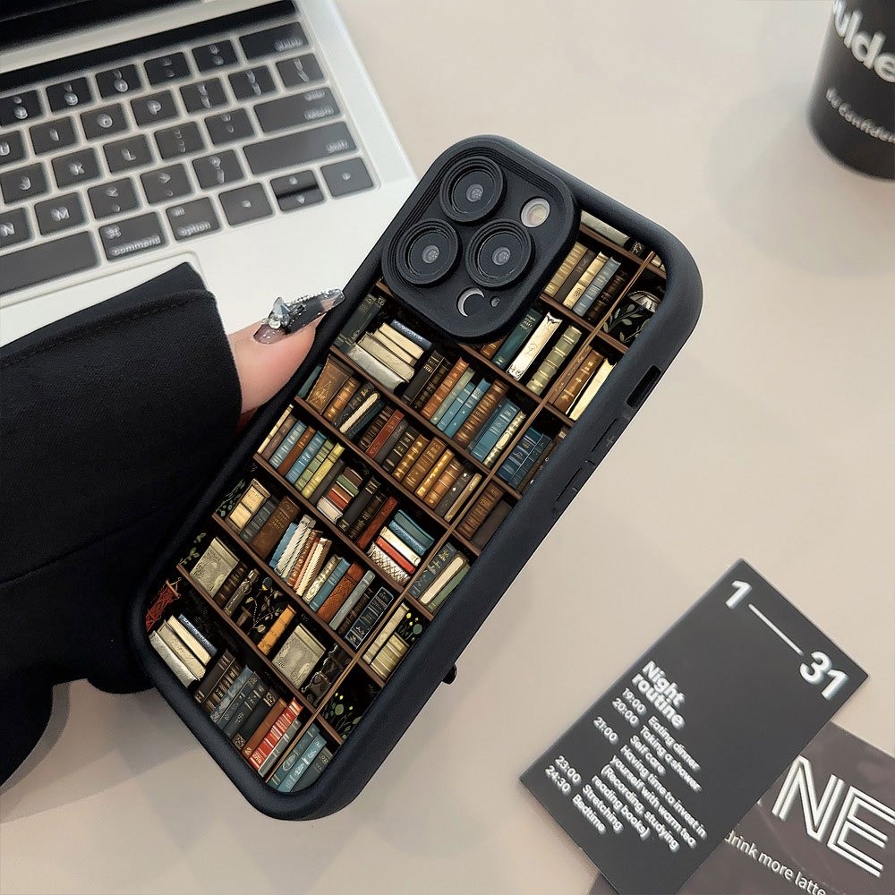Etui na telefon z kreatywnym w – Bookshelf recenzja i cena