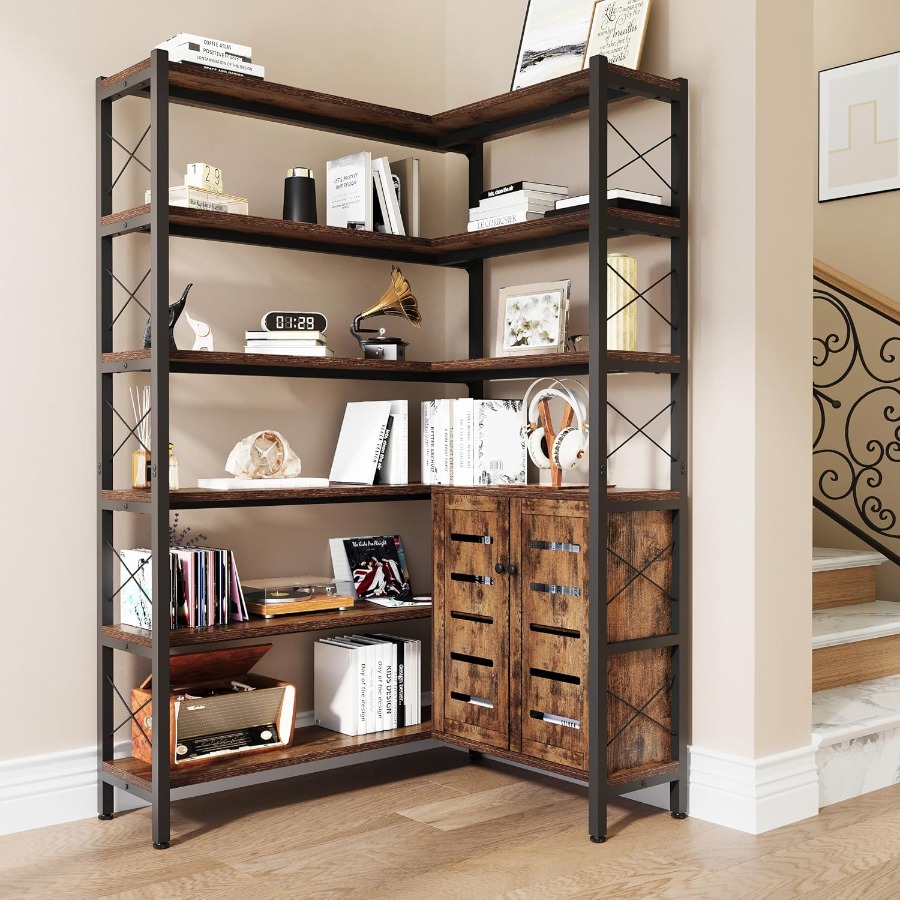 6-półkowa narożna biblioteczka – Bookshelf recenzja i cena