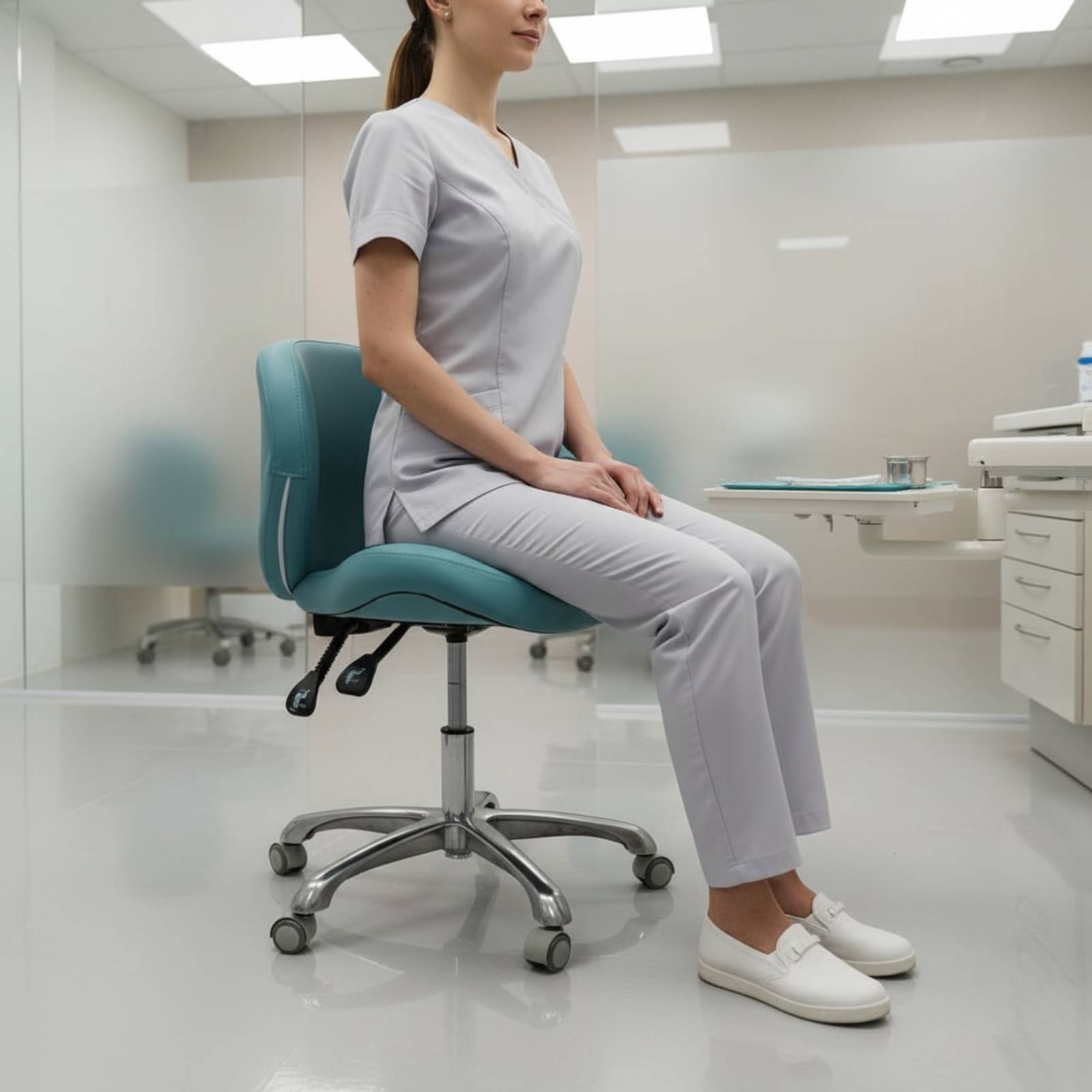 Krzesło obrotowe tapicerowane, – Office Chair Cushion recenzja i cena