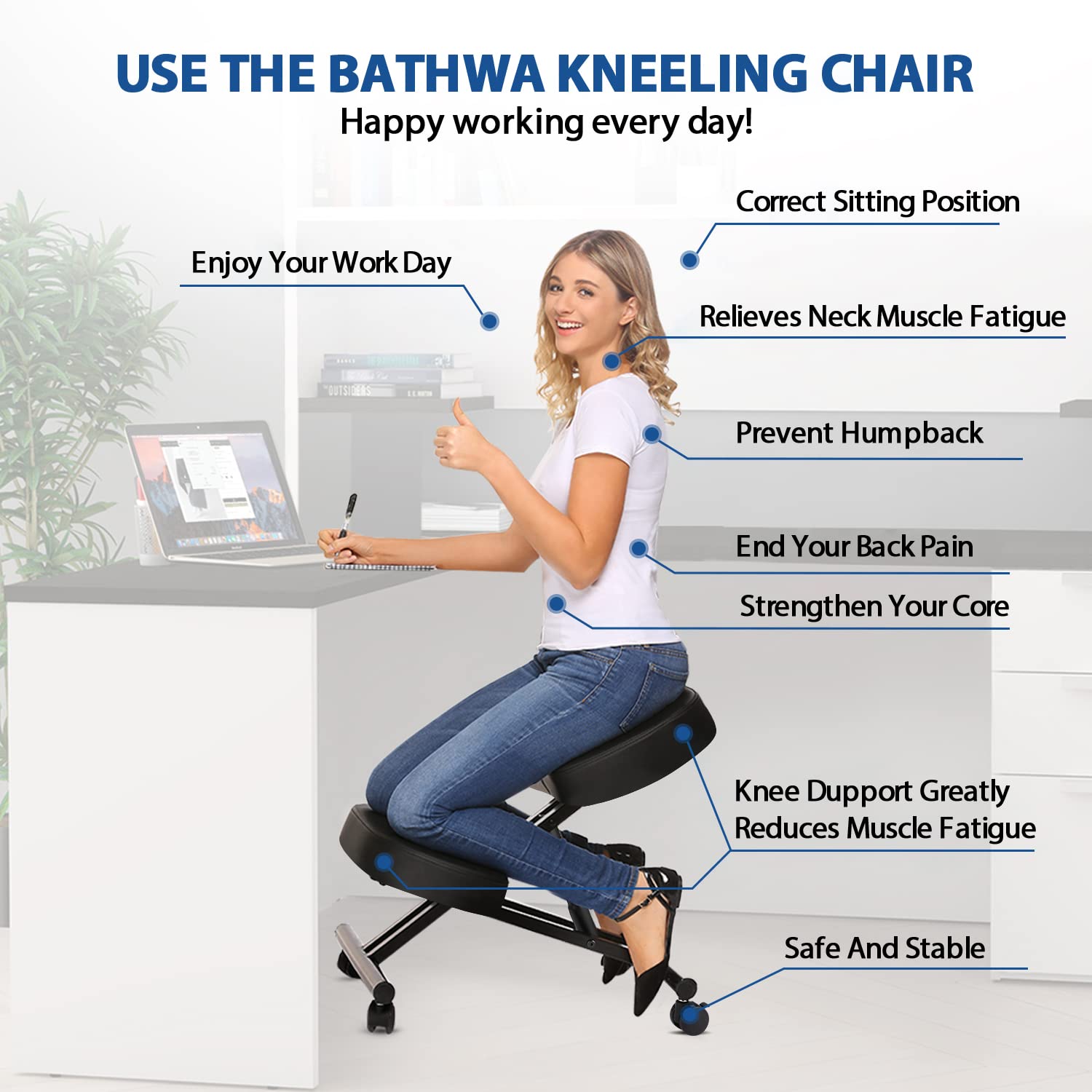 Ergonomiczne krzesło do klęcze – Office Stool recenzja i cena