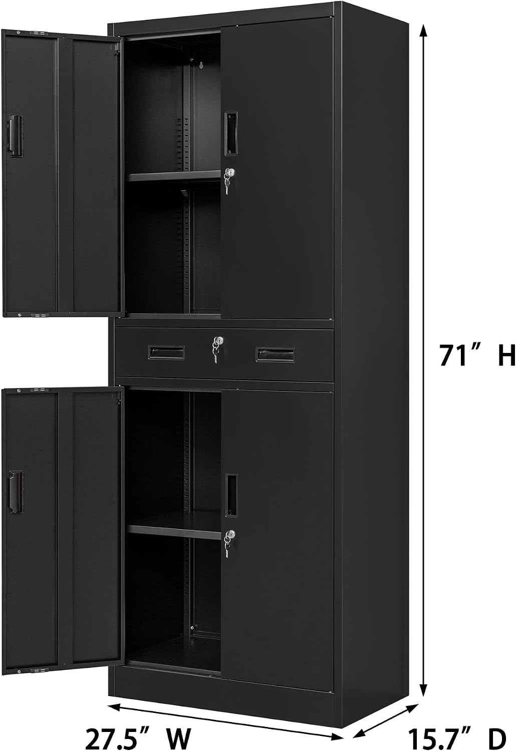 Wysoka metalowa szafa do przec – File Cabinet recenzja i cena