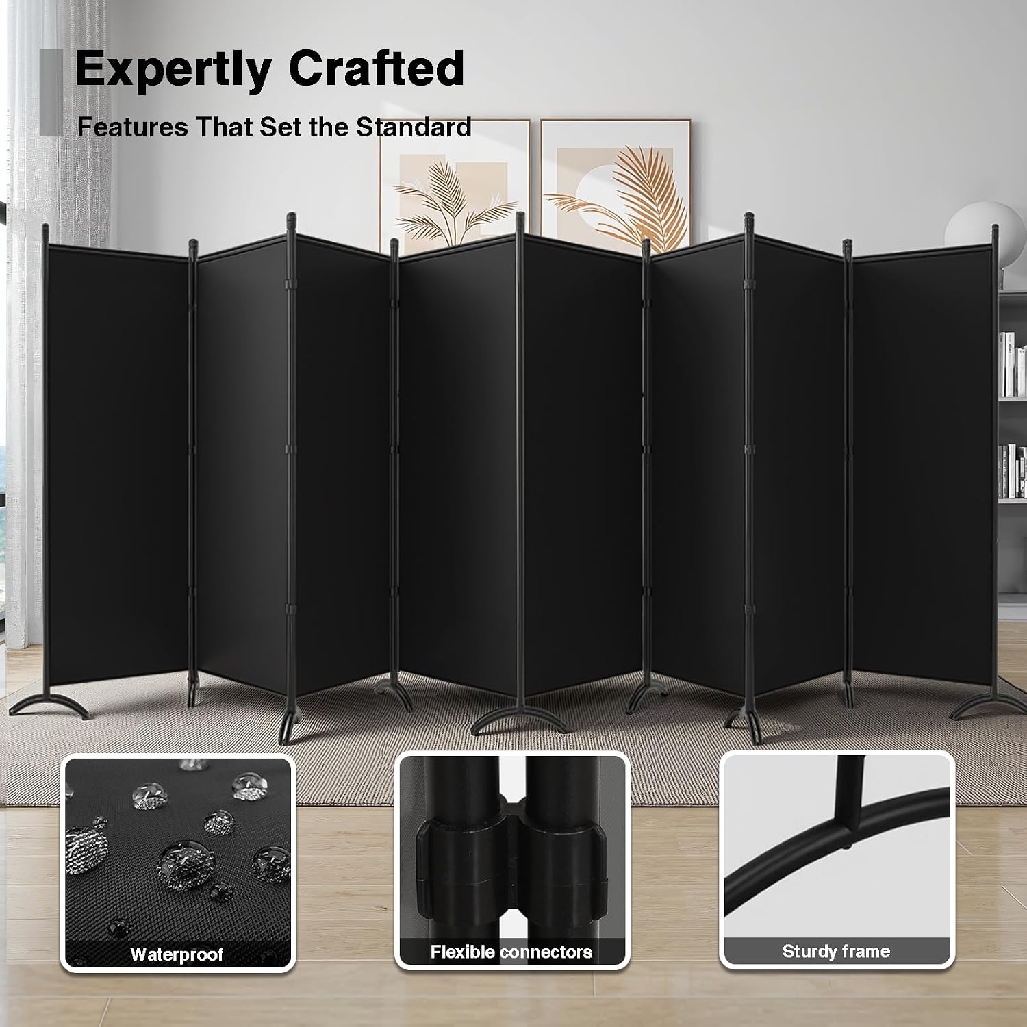 Parawan pokojowy - składane śc – Partition Screen Divider recenzja i cena