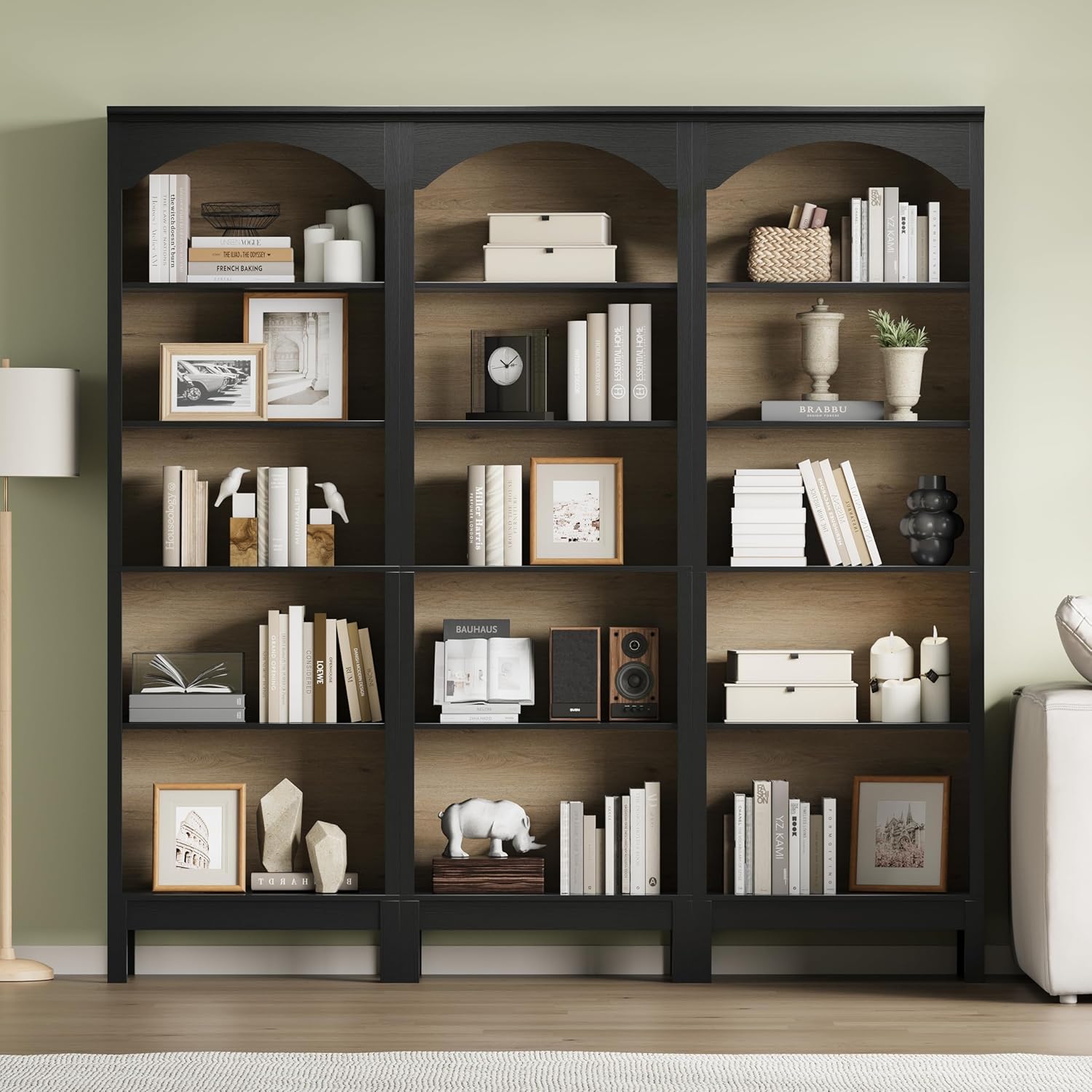 Łukowata półka na książki z 5  – Bookshelf recenzja i cena