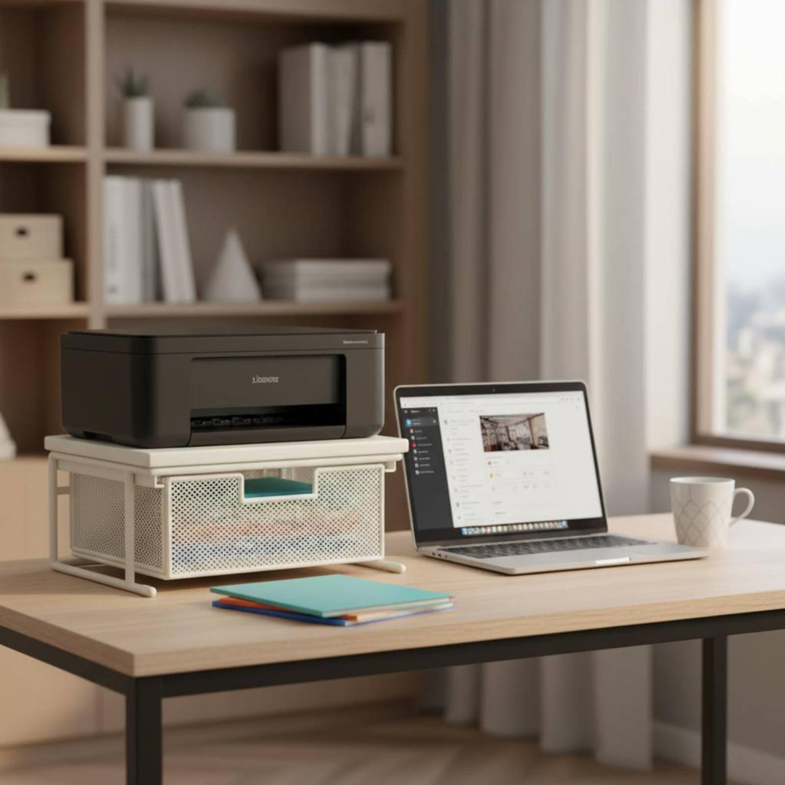 Stojak na drukarkę z szufladą  – Printer Stand recenzja i cena