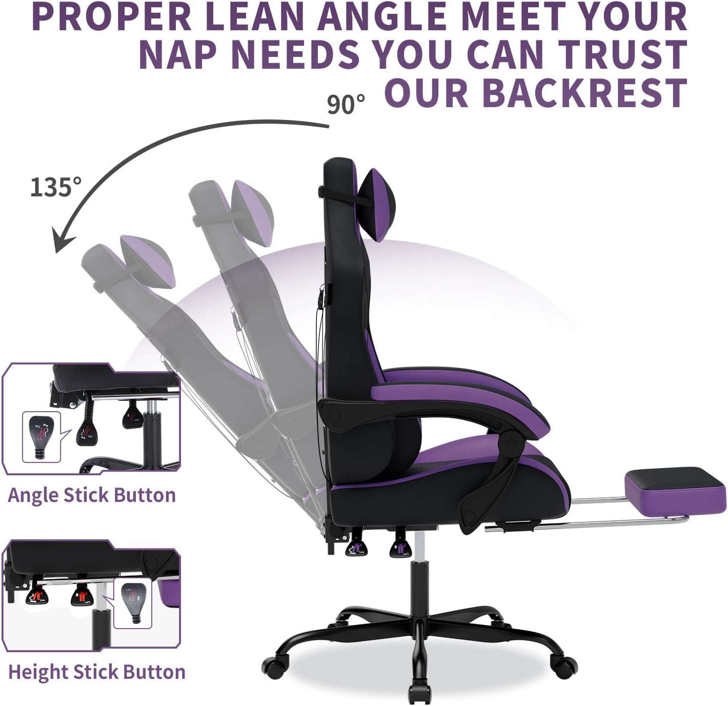 Krzesło do gier z funkcją masa – Office Chair recenzja i cena