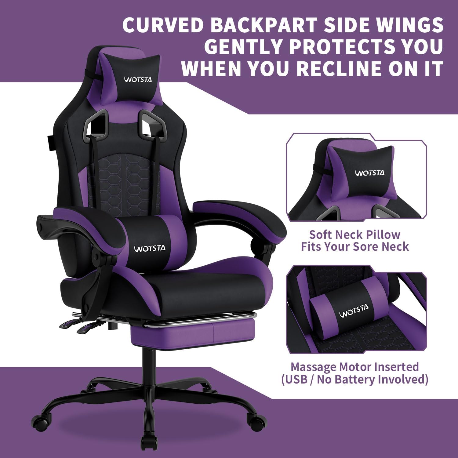 Krzesło do gier z funkcją masa – Office Chair recenzja i cena