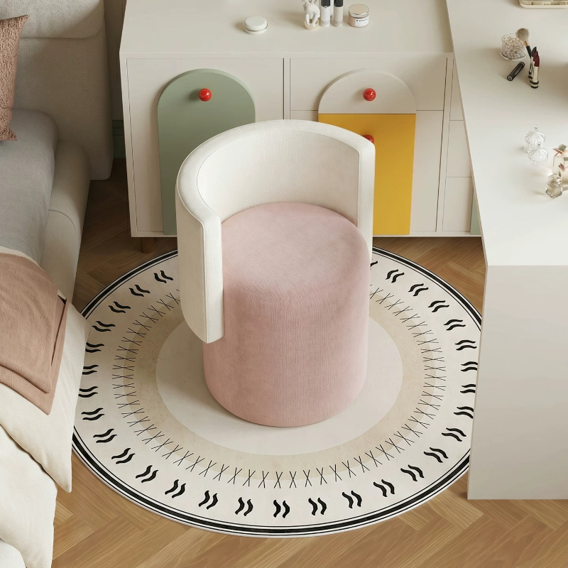 Stołek do toaletki, uroczy, ró – Office Stool recenzja i cena